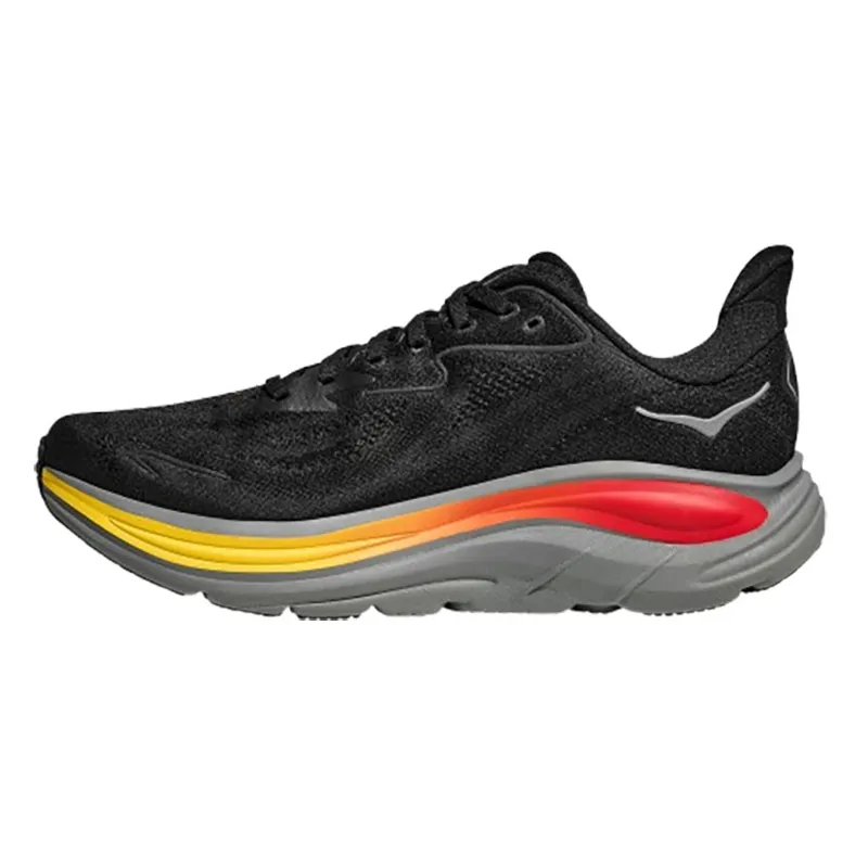 Hoka One One Men's Clifton 10 Black/Galactic Grey-1