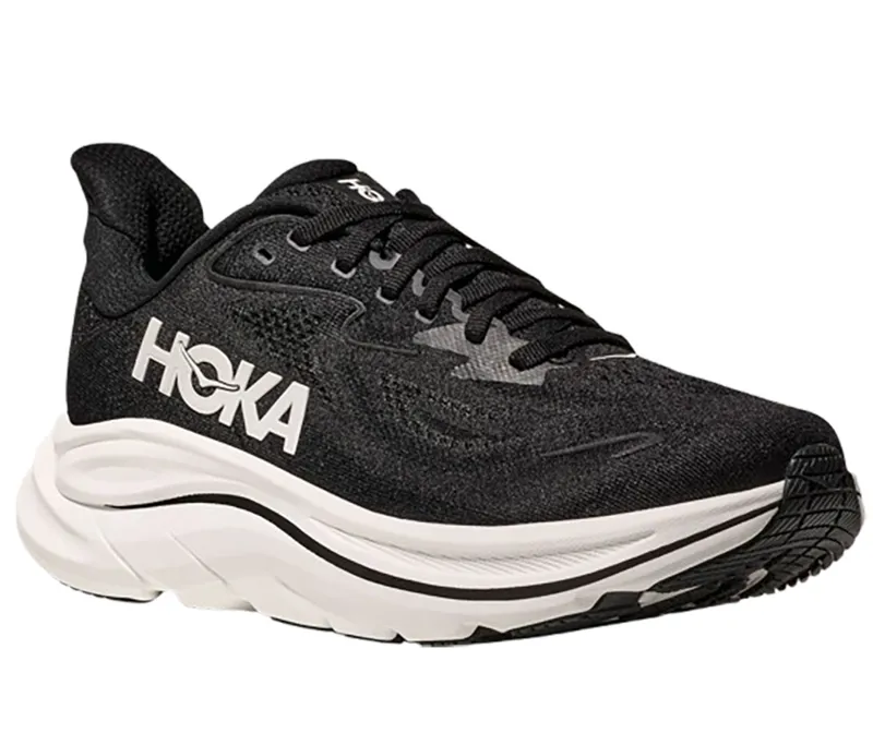 Hoka One One Men's Clifton 10 Black/White-3