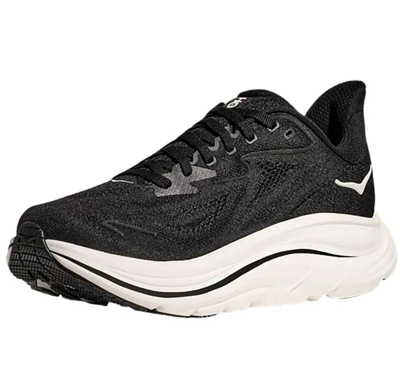 Hoka One One Men's Clifton 10 Black/White-2