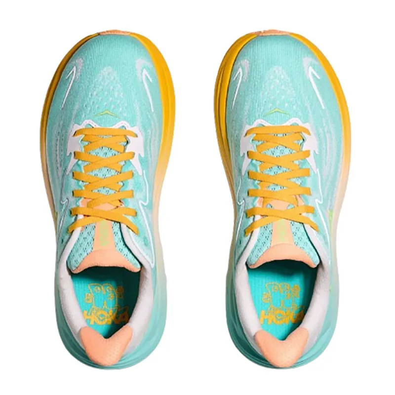 Hoka One One Men's Clifton 10 Blue Spark/White-6