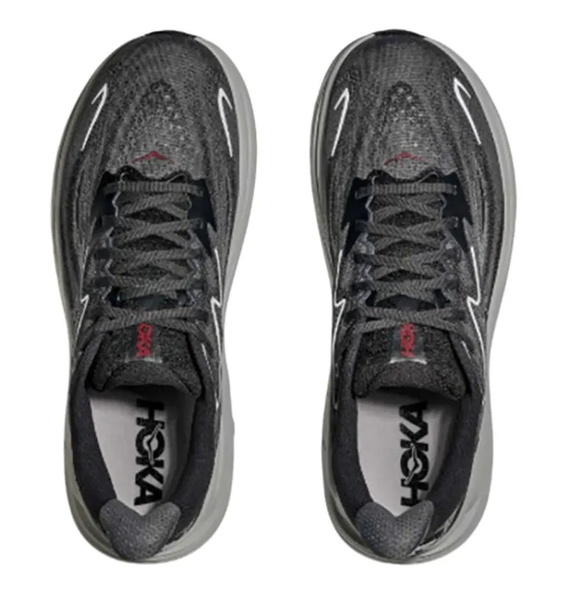 Hoka One One Men's Clifton 10 Carbon Black/Satellite Grey-6