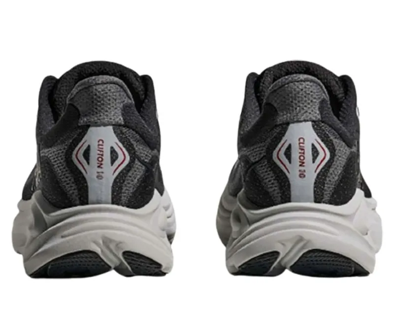 Hoka One One Men's Clifton 10 Carbon Black/Satellite Grey-5