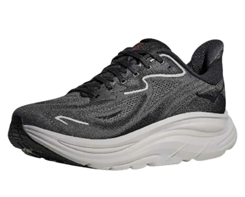 Hoka One One Men's Clifton 10 Carbon Black/Satellite Grey-3