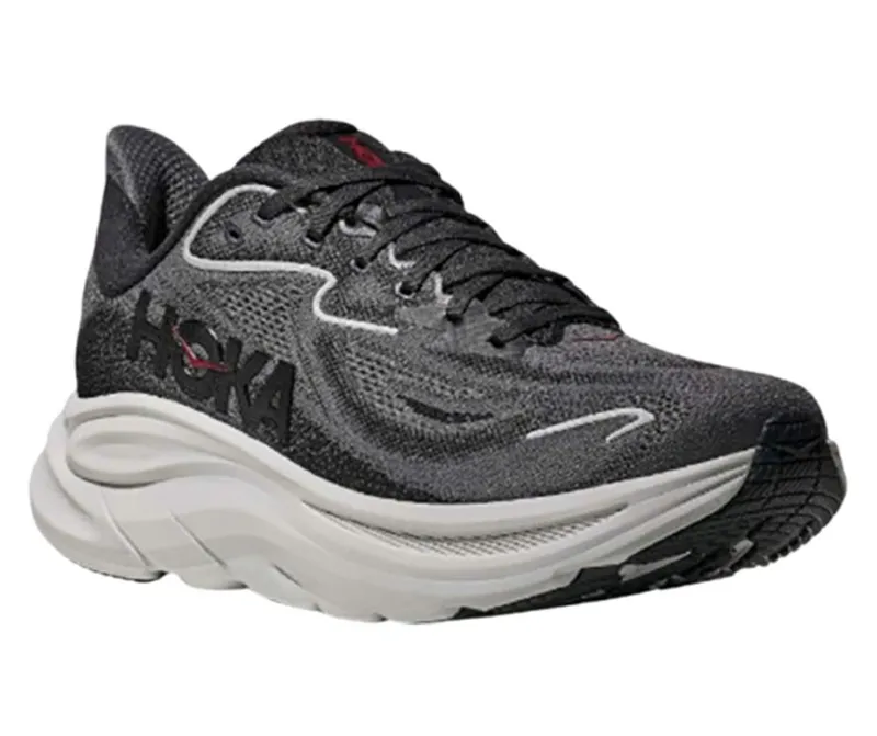 Hoka One One Men's Clifton 10 Carbon Black/Satellite Grey-2