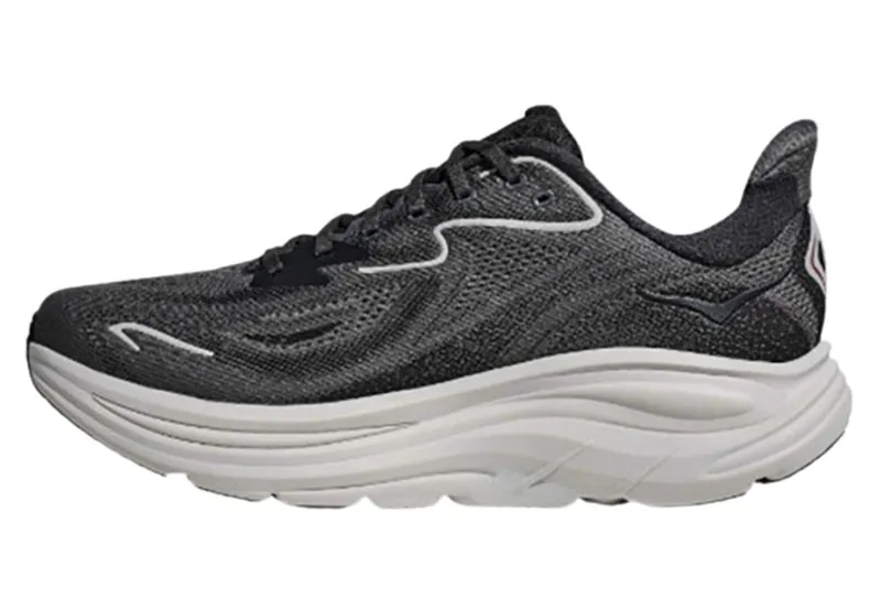 Hoka One One Men's Clifton 10 Carbon Black/Satellite Grey-1