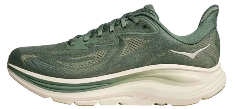 Hoka One One Men's Clifton 10 Fern/Truffle Salt-1