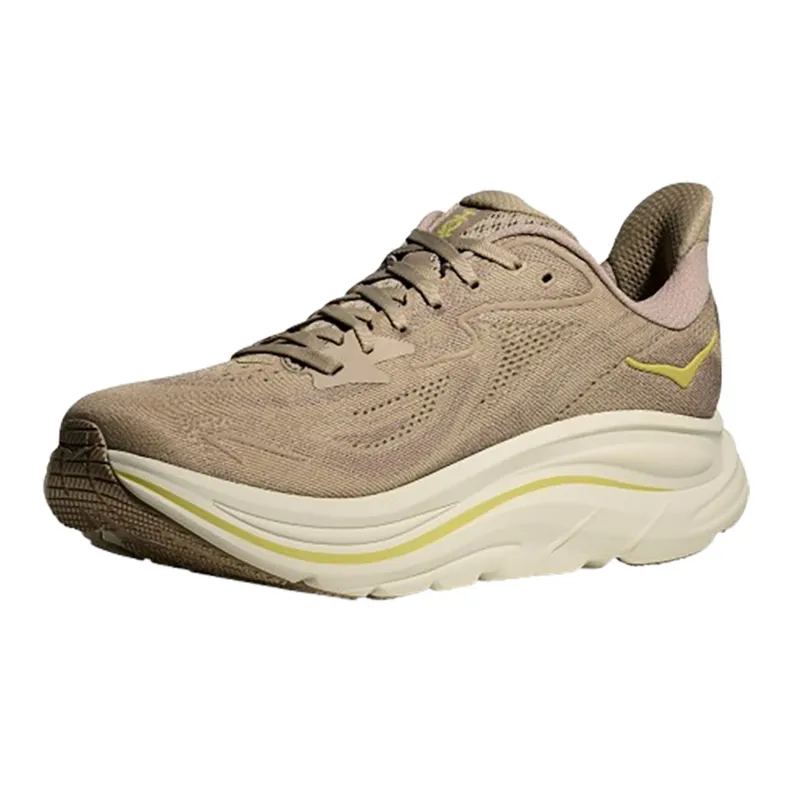 Hoka One One Men's Clifton 10 Raw Linen/Stone-3