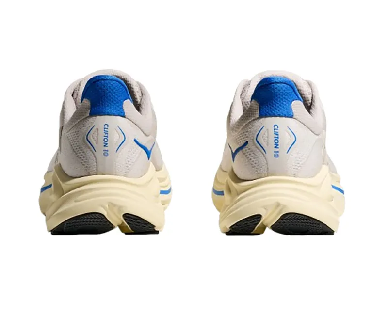 Hoka One One Men's Clifton 10 Stucco/Virtual Blue-5