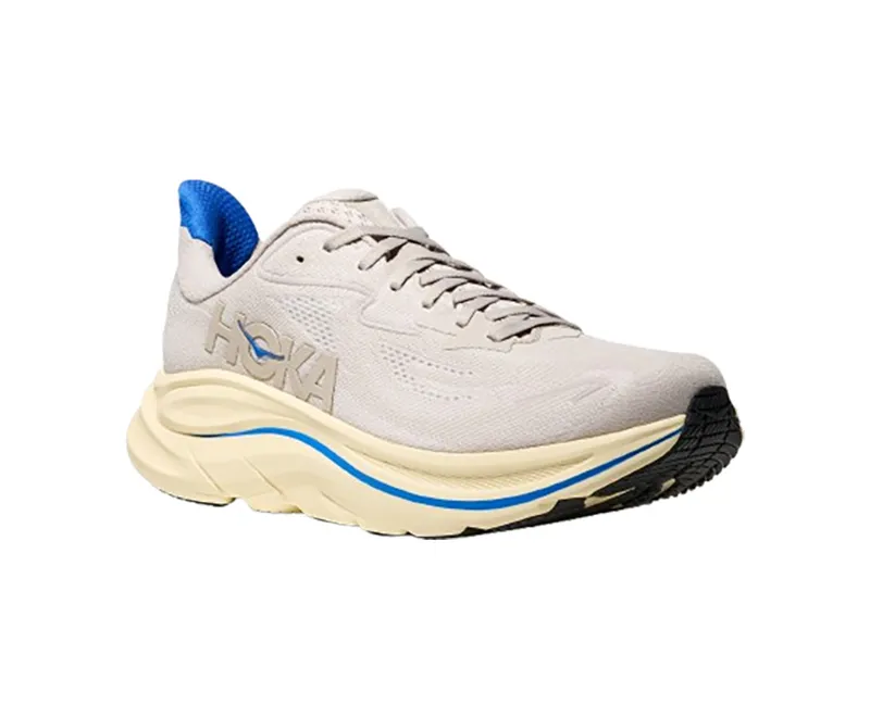 Hoka One One Men's Clifton 10 Stucco/Virtual Blue-2