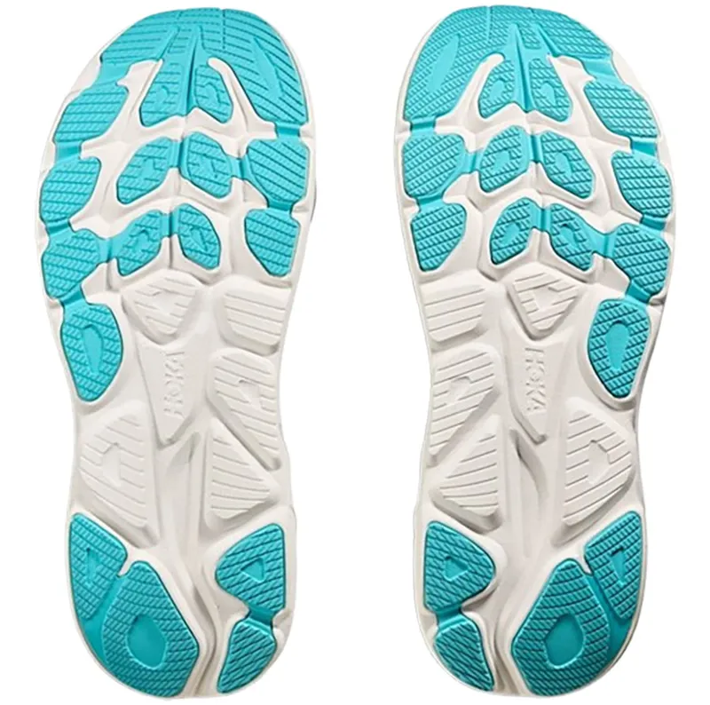 Hoka One One Men's Clifton 10 White/Skyward Blue-7