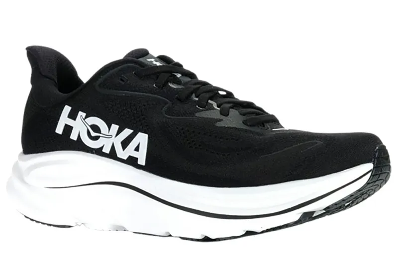 Hoka One One Men's Clifton 10 Wide Black/White