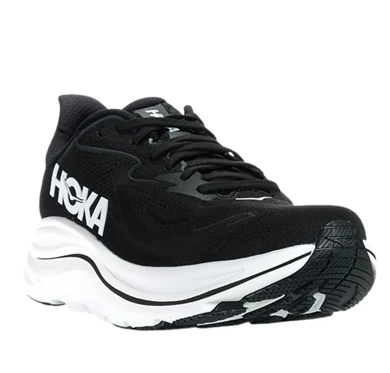 Hoka One One Men's Clifton 10 Wide Black/White-2