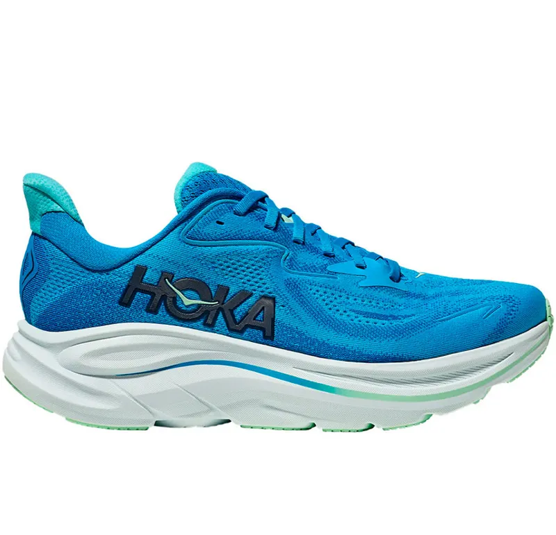 Hoka One One Men's Clifton 10 WIDE - Hoka Blue/Skyward Blue