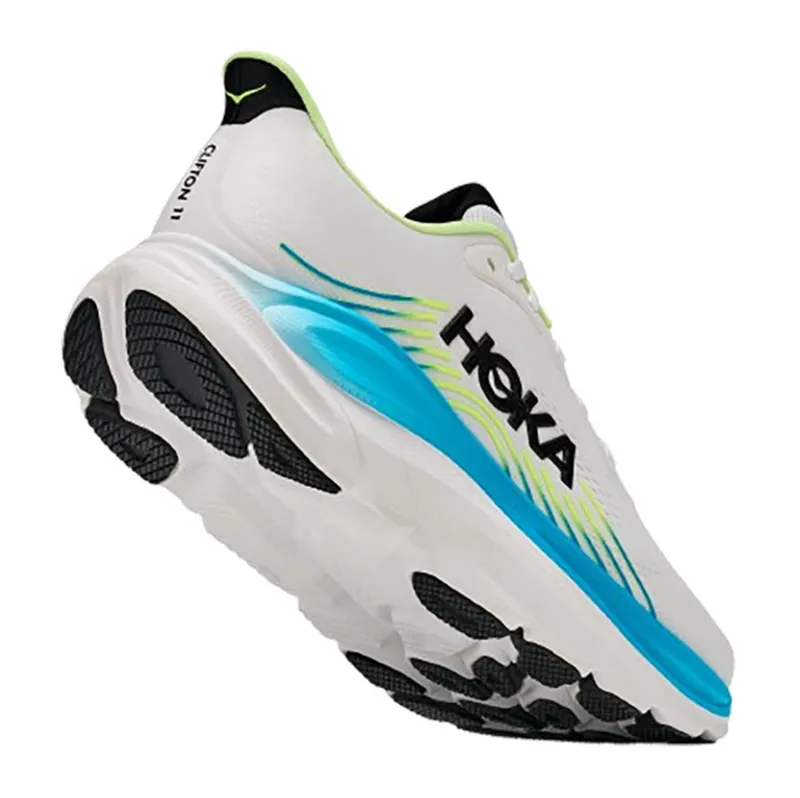 Hoka One One Men's Clifton 11 Wide 2E Frost/Black-5