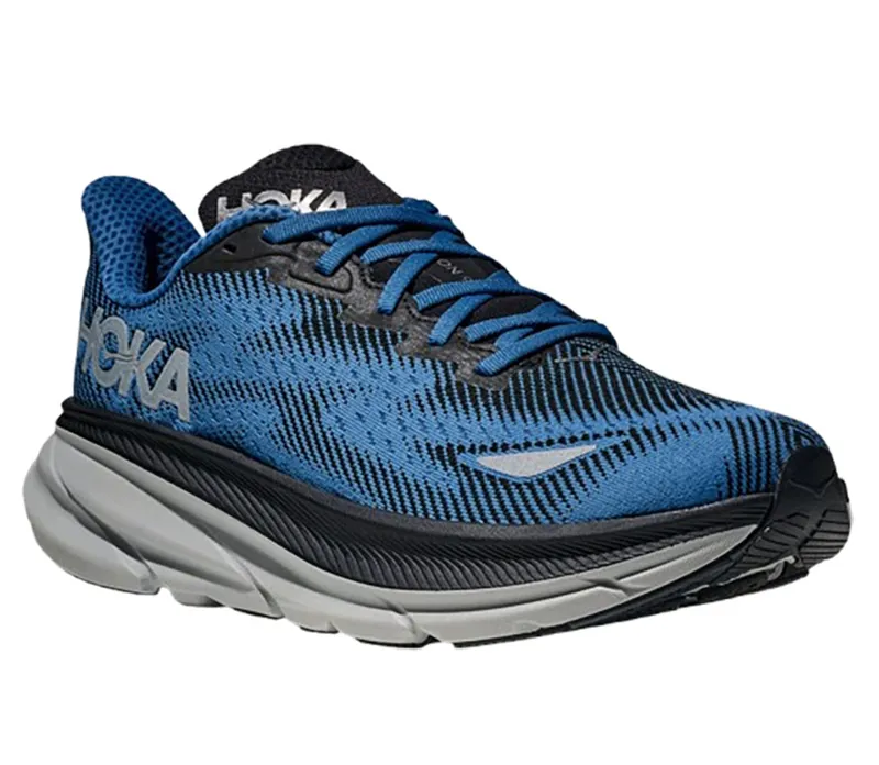 Hoka One One Men's Clifton 9 GTX Black/Foggy Night-2