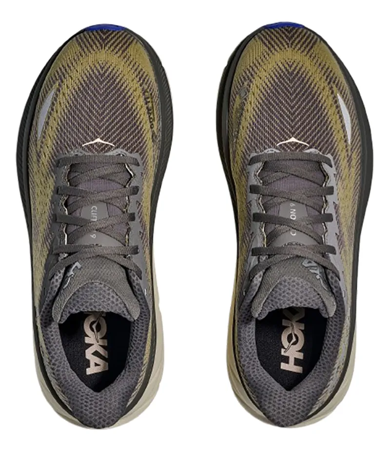 Hoka One One Men's Clifton 9 GTX Gravel/Eggshell-6