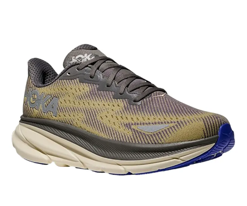 Hoka One One Men's Clifton 9 GTX Gravel/Eggshell-2