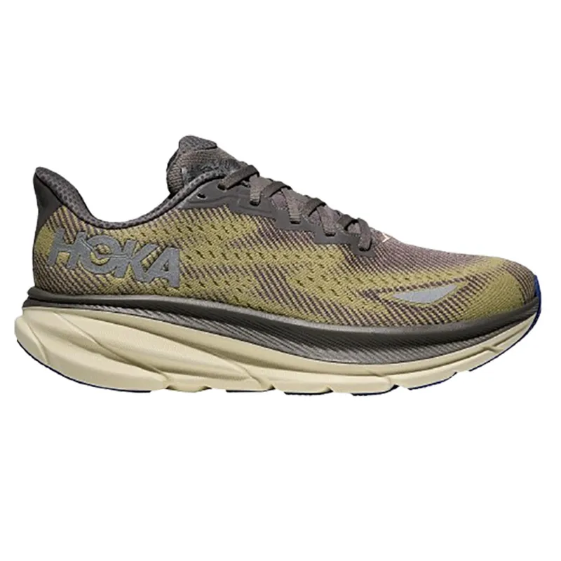 Hoka One One Men's Clifton 9 GTX Gravel/Eggshell