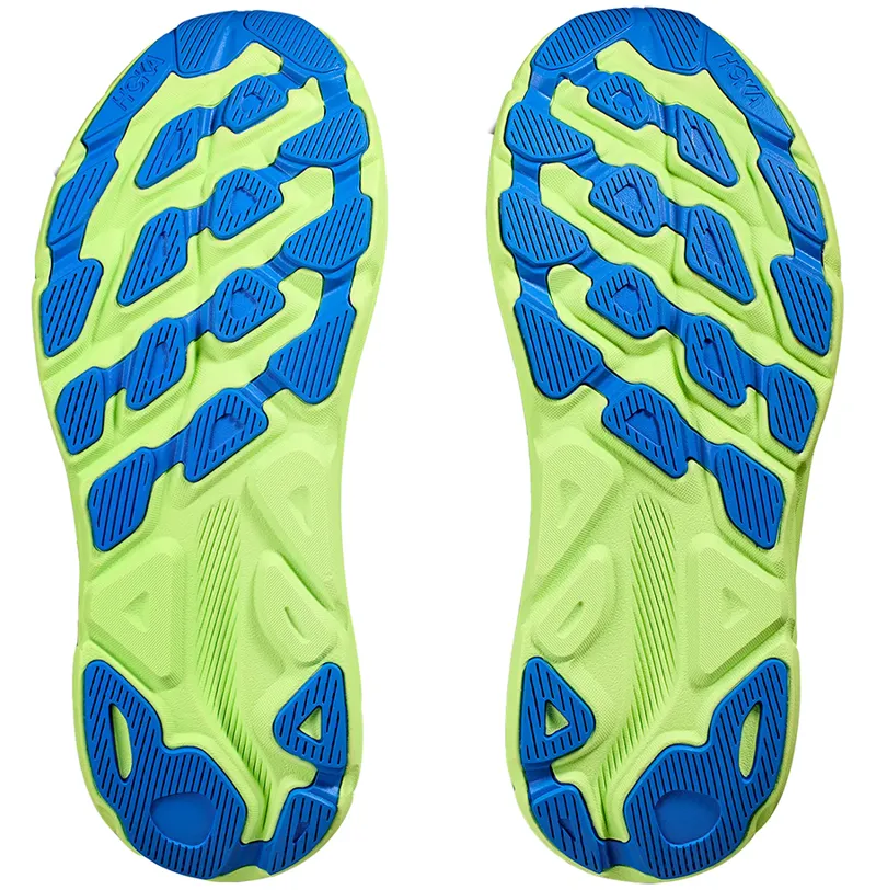 Hoka One One Men's Clifton 9 Stardust/Electric Cobalt-6