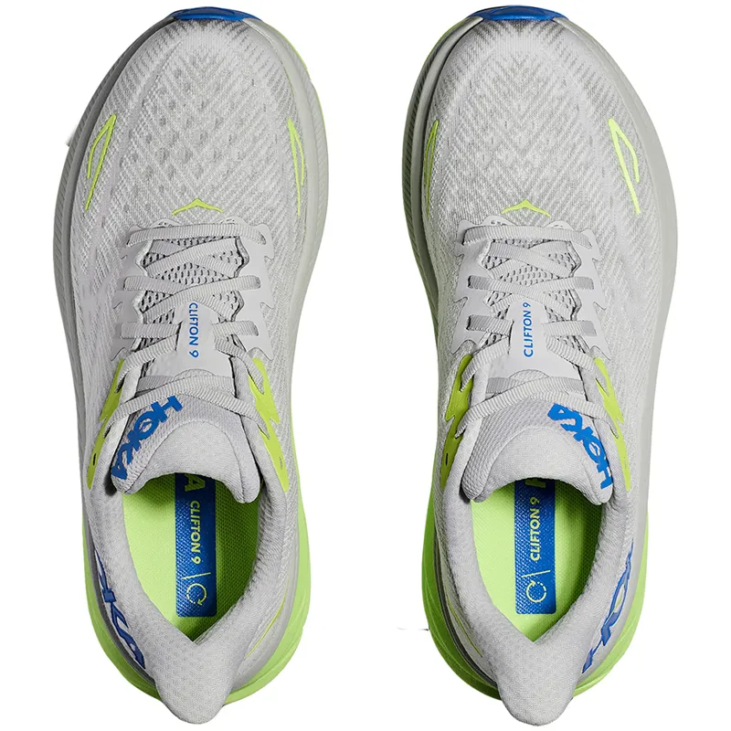 Hoka One One Men's Clifton 9 Stardust/Electric Cobalt-7