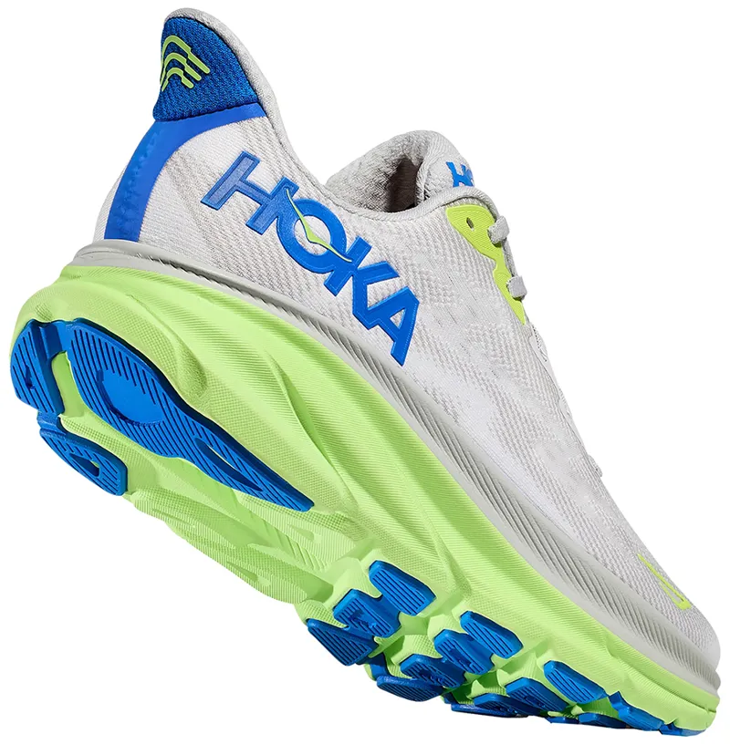 Hoka One One Men's Clifton 9 Stardust/Electric Cobalt-4