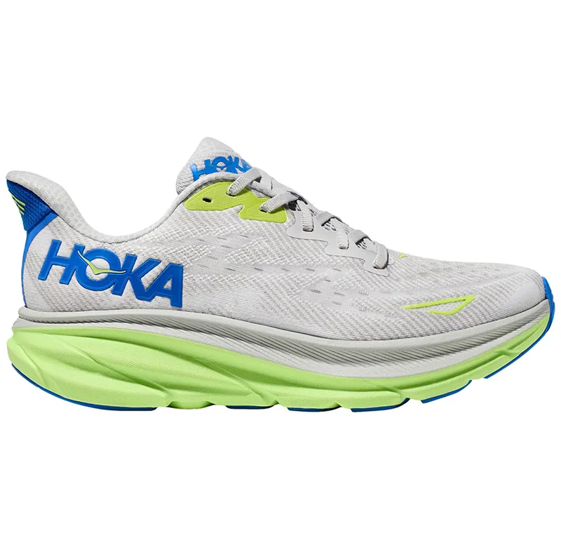 Hoka One One Men's Clifton 9 Stardust/Electric Cobalt