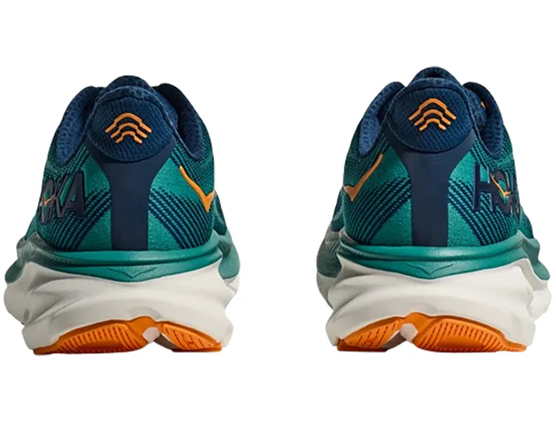 Hoka One One Men's Clifton 9 WIDE Midnight/Oceanic-5