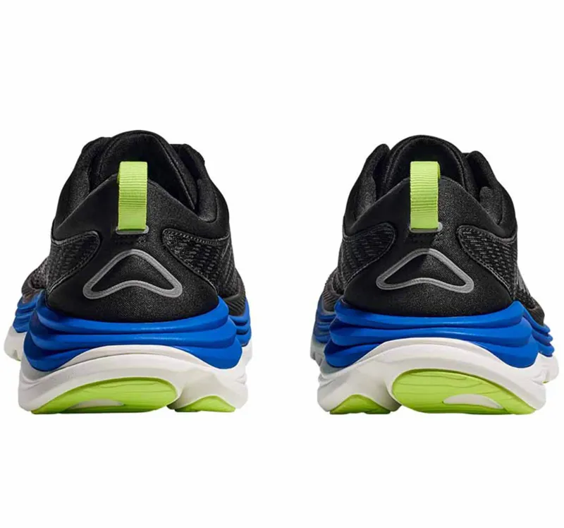 Hoka One One Men's Gaviota 5 Black/Electric Cobalt-5