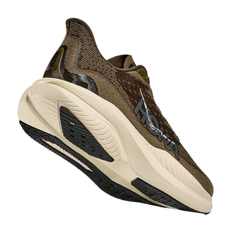 Hoka One One Men's Mach 6 Antique Olive/Truffle Salt-4