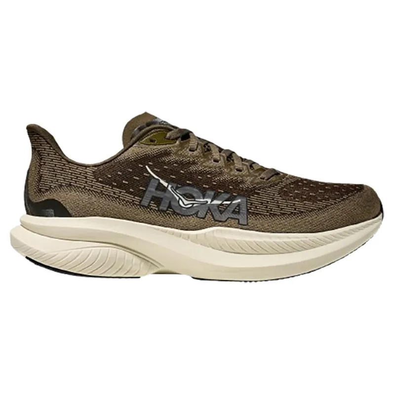 Hoka One One Men's Mach 6 Antique Olive/Truffle Salt