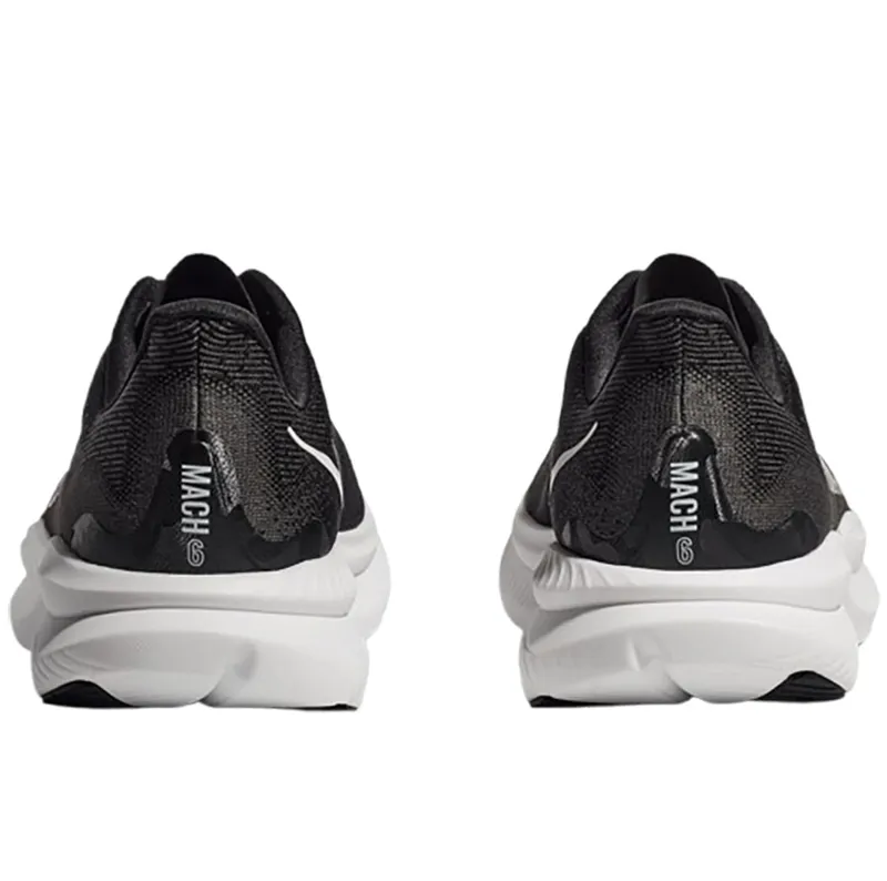 Hoka One One Men's Mach 6 Black/White-5