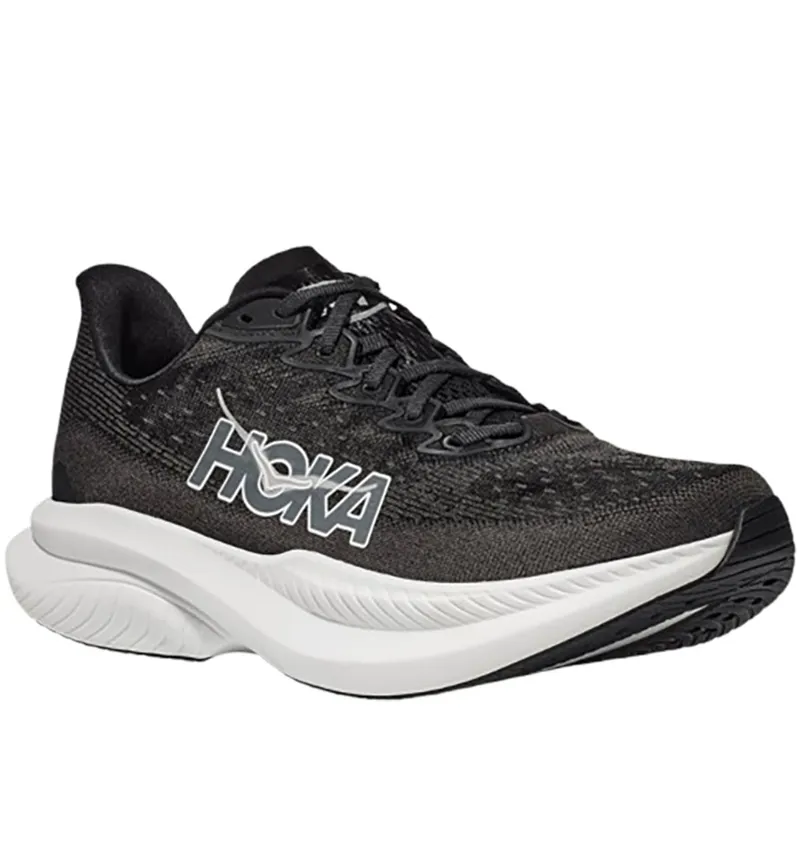 Hoka One One Men's Mach 6 Black/White-2