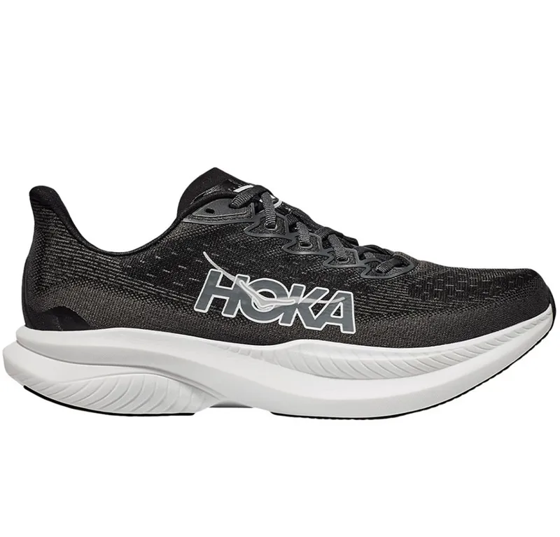 Hoka One One Men's Mach 6 Black/White