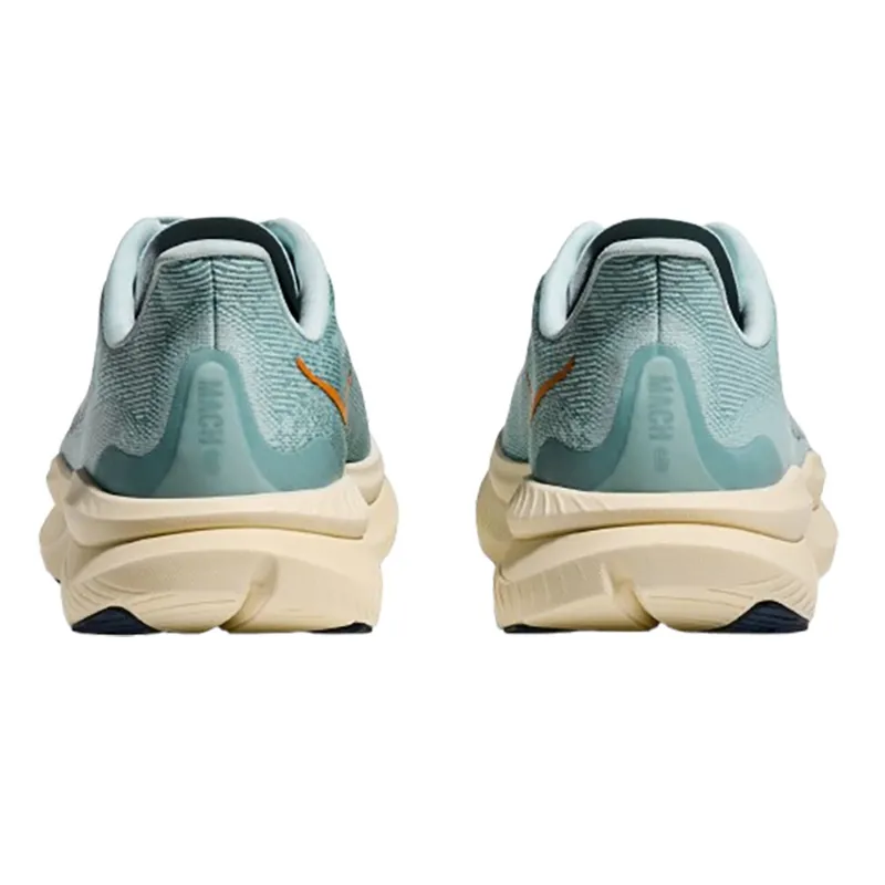 Hoka One One Men's Mach 6 Clear Sea/Sea Water-5