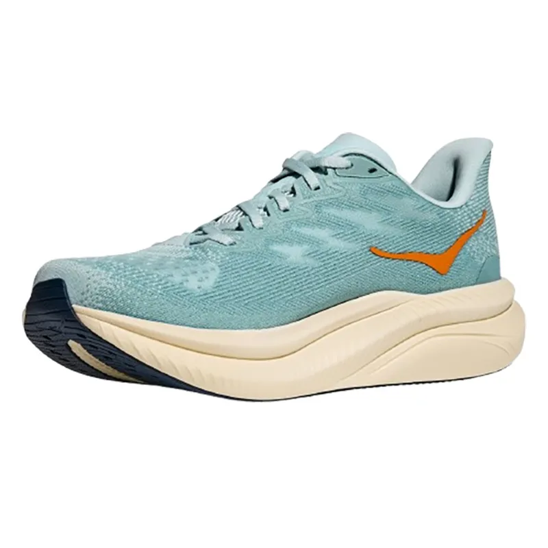 Hoka One One Men's Mach 6 Clear Sea/Sea Water-3