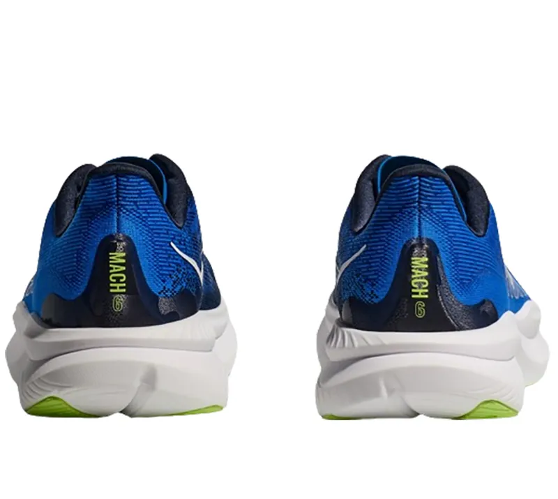 Hoka One One Men's Mach 6 Electric Cobalt/Varsity Navy-5