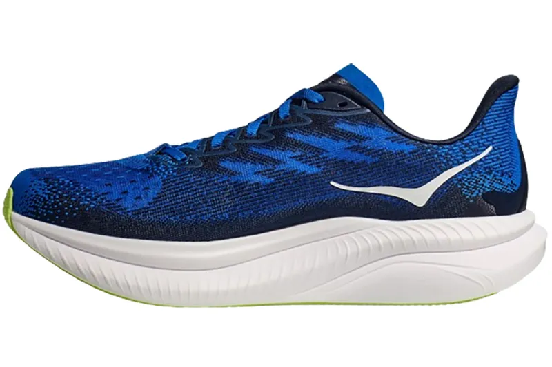 Hoka One One Men's Mach 6 Electric Cobalt/Varsity Navy-1