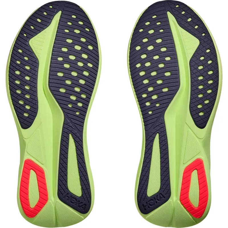 Hoka One One Men's Mach 7 Frost/Neon Yuzu-7