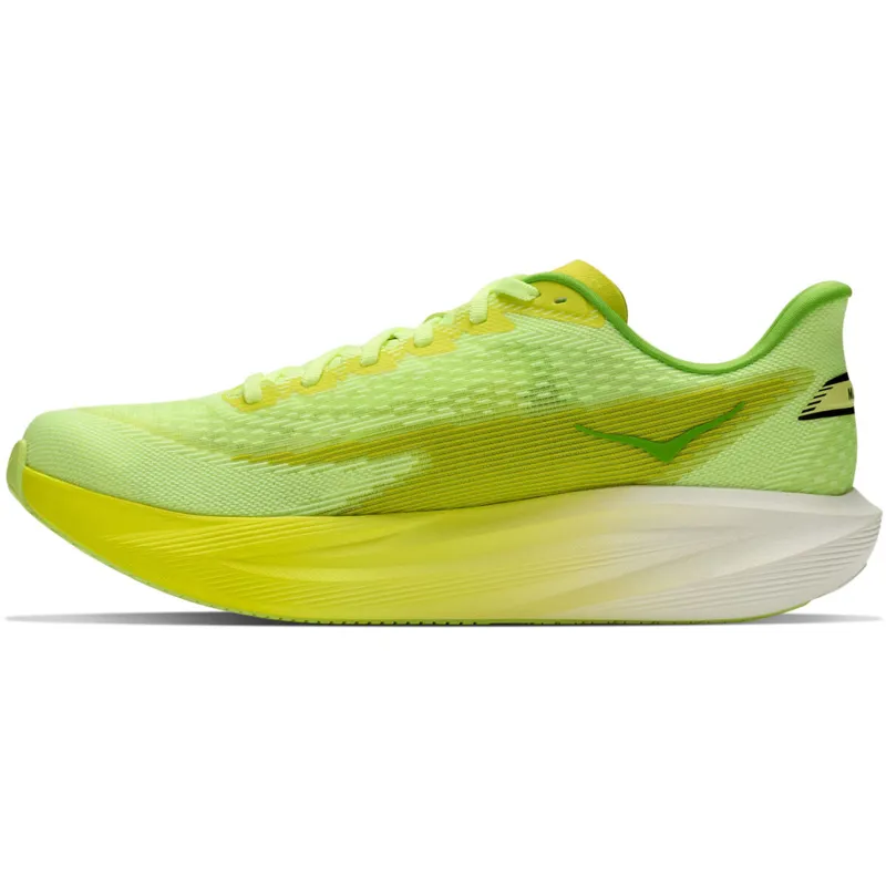 Hoka One One Men's Mach 7 Neon Yuzu/Hoka Citrus-1