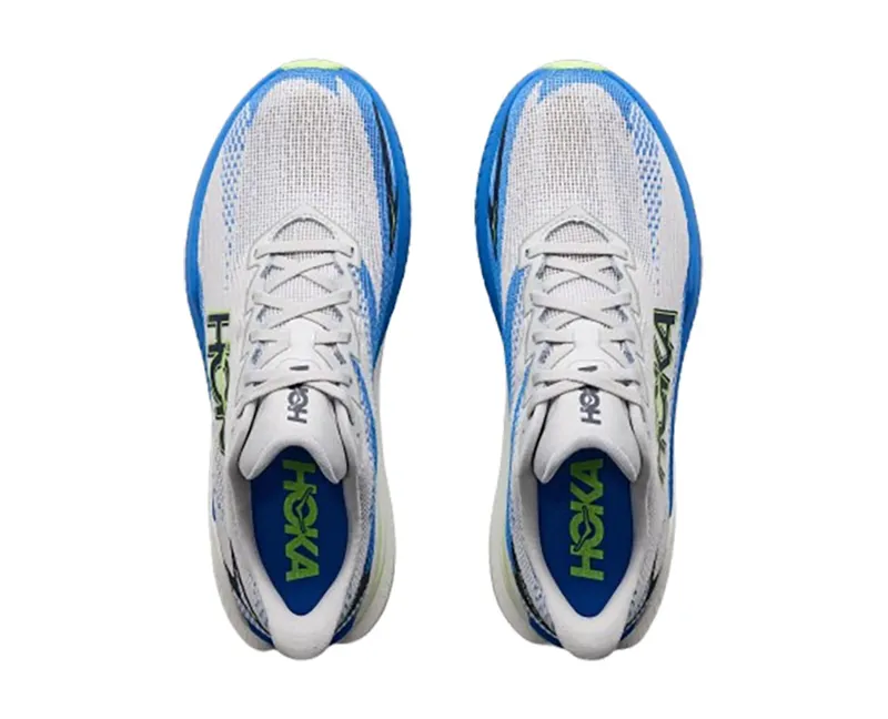 Hoka One One Men's Mach X 3 Cosmic Grey/Virtual Blue-6