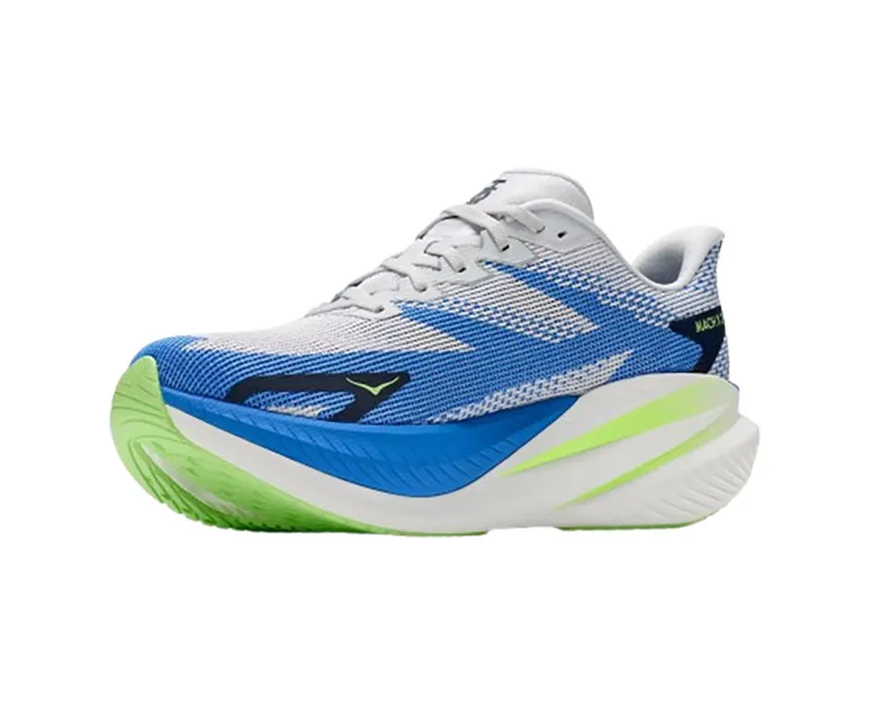 Hoka One One Men's Mach X 3 Cosmic Grey/Virtual Blue-3