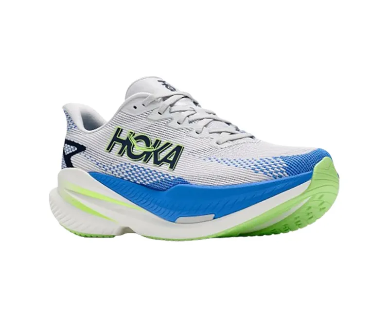 Hoka One One Men's Mach X 3 Cosmic Grey/Virtual Blue-2