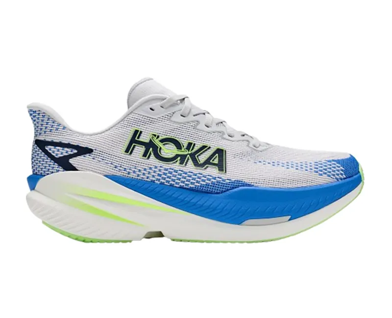 Hoka One One Men's Mach X 3 Cosmic Grey/Virtual Blue
