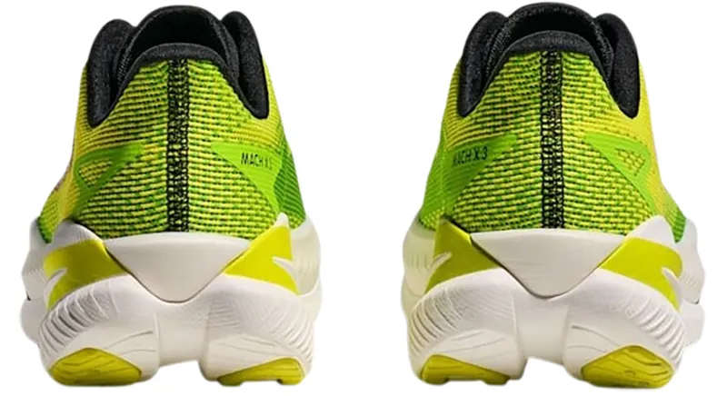 Hoka One One Men's Mach X 3 Neon Hoka Citrus/Neon Lime-5