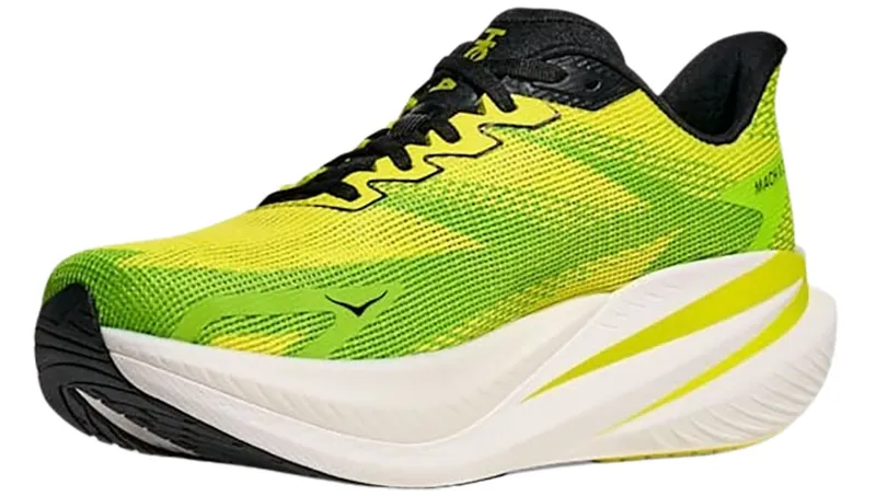Hoka One One Men's Mach X 3 Neon Hoka Citrus/Neon Lime-3