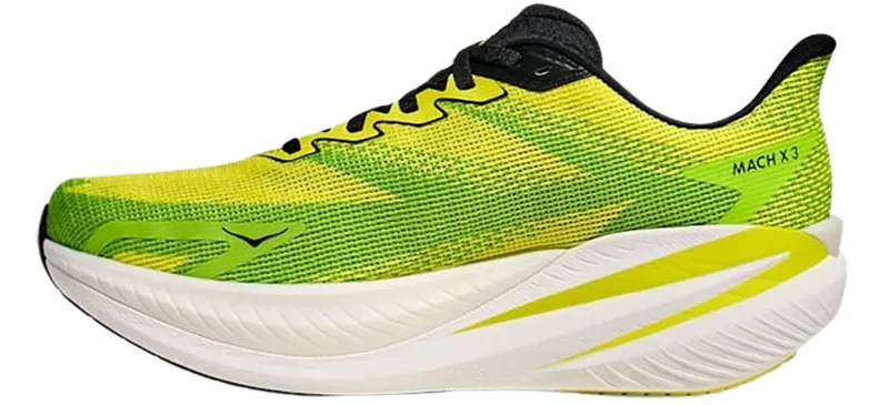 Hoka One One Men's Mach X 3 Neon Hoka Citrus/Neon Lime-1
