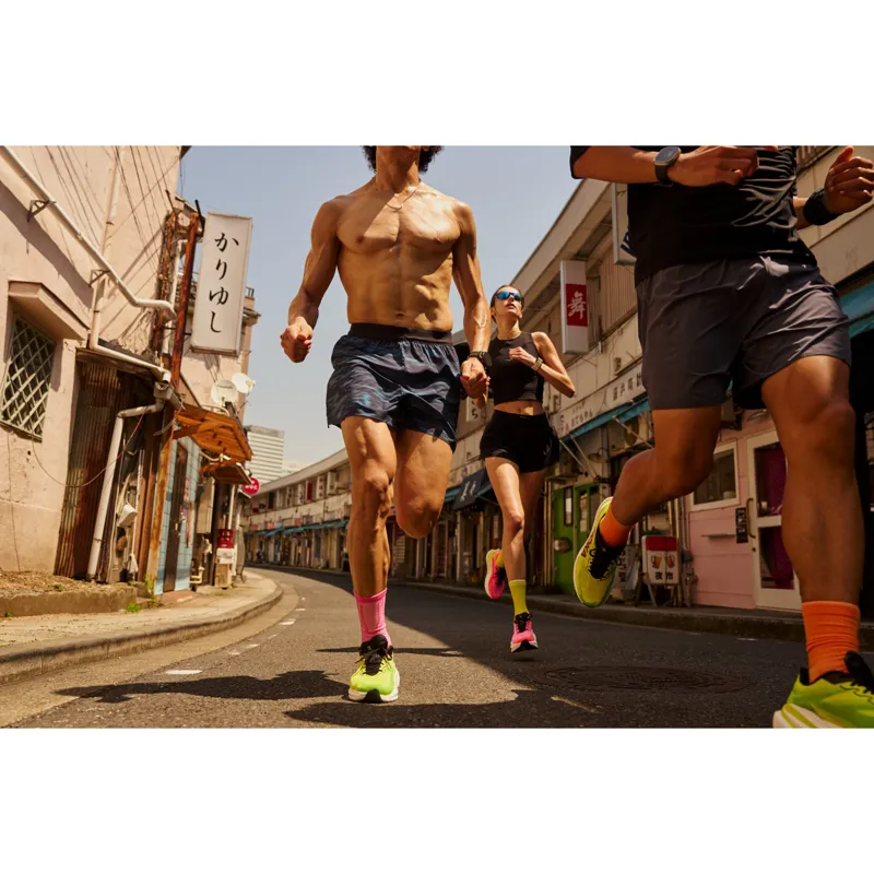 Hoka One One Men's Mach X 3 Neon Yuzu/Squid Ink-8