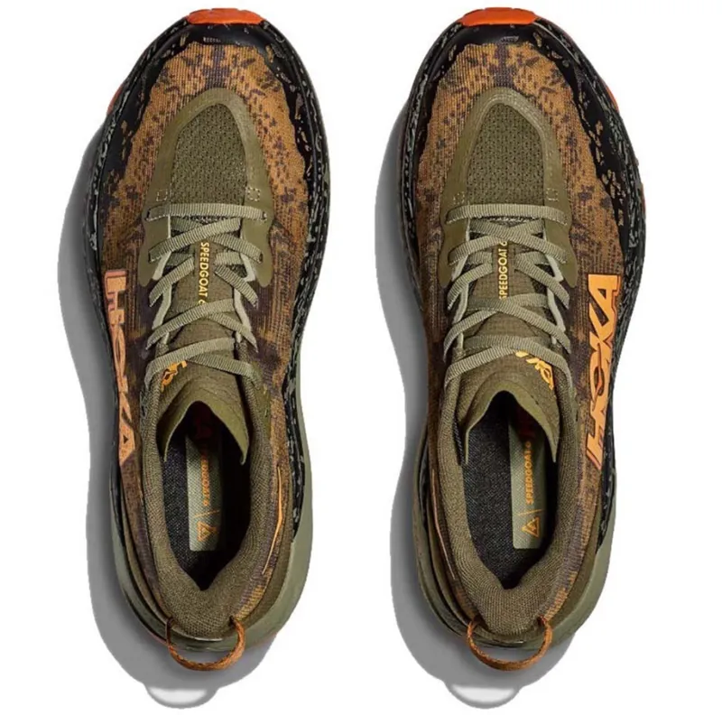 Hoka One One Men's Speedgoat 6 Antique Olive/Squash-6
