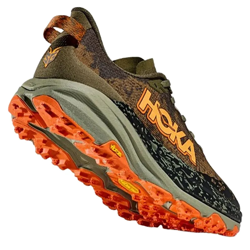 Hoka One One Men's Speedgoat 6 Antique Olive/Squash-4