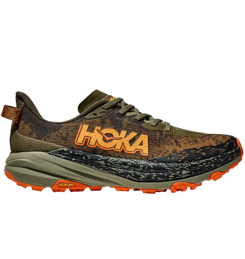 Hoka One One Men's Speedgoat 6 Antique Olive/Squash